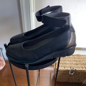 Dansko velcro strap wedge style shoe